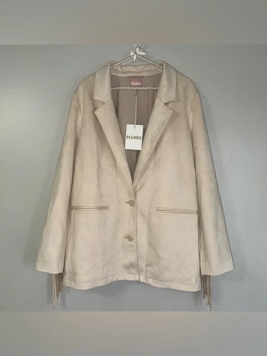 SHOW ME YOUR MUMU SIERRA FRINGE JACKET - Picture 2 of 16